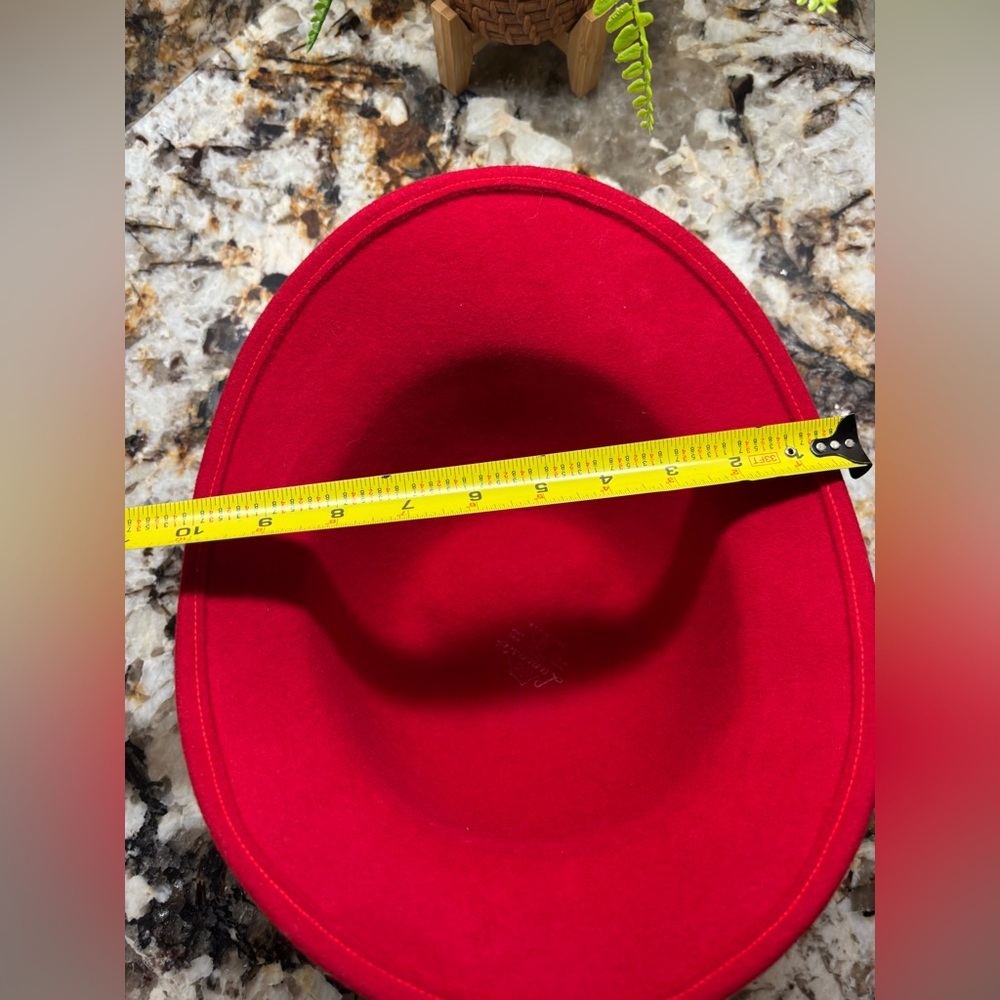 Lancaster Vintage Chic Red Women's Hat - Picture 7 of 9